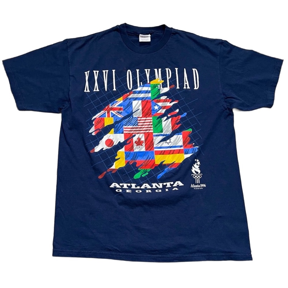 Vintage 1996 Olympics Atlanta Georgia T Shirt - Picture 1 of 9